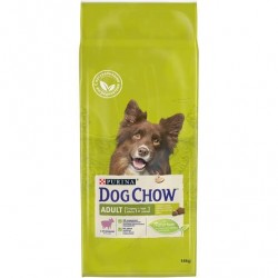 Дог Чау сухой корм для взрослых собак ягненок 14 кг