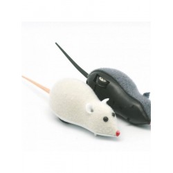 ЧК игрушка для кошек Мышь, заводная, 11 см, цвета в ассортименте 