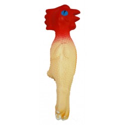 Игрушка для собак Мини-петух с пищалкой,14 см