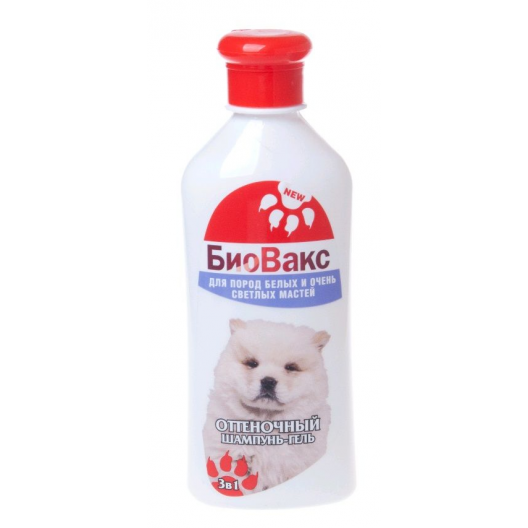 Купить шампунь Биовакс для собак с белой шерстью, 350мл