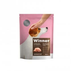 Winner,сухой корм с говядиной, для взрослых собак мелких пород,0,8 кг (Мираторг)