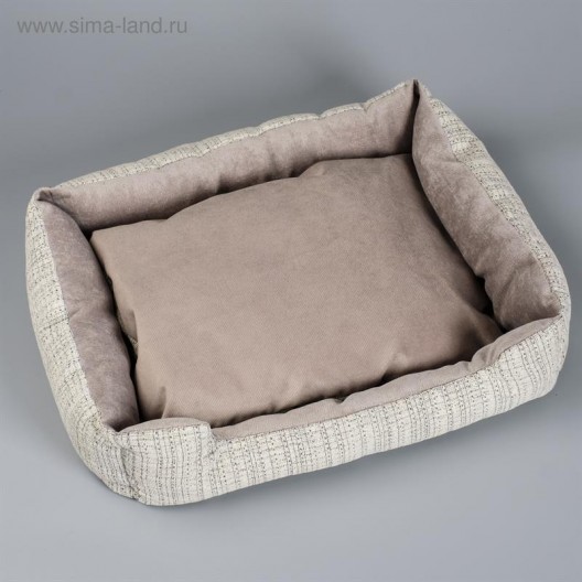 Лежанка-диван с двусторонней подушкой 53*42*11
