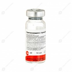 гентамицина сульфат 4% 10 мл