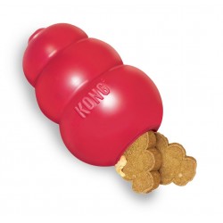 Kong Classic игрушка для собак  "Конг" Lочень прочная большая 10*6см