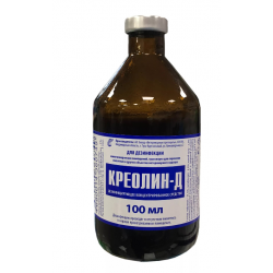 Креолин-Д дезинфицирующее концентрированное средство,100мл(стекло)