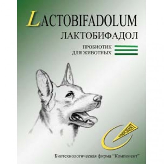 Купить Лактобифадол форте д/собак 50 гр