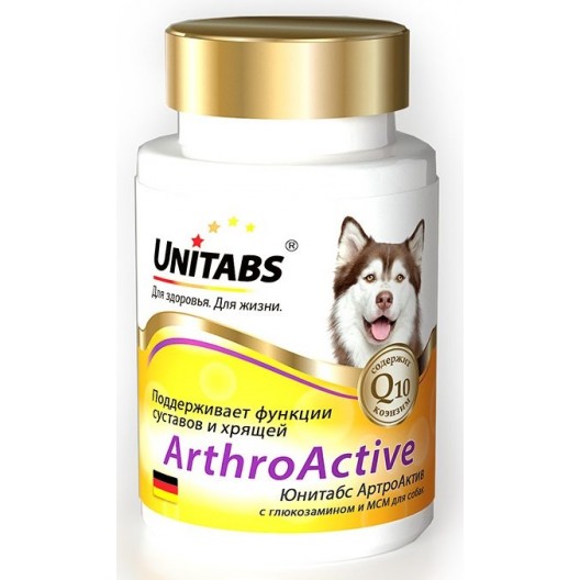 Купить Юнитабс витамины для собак при болезнях суставов