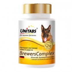 ЮНИТАБС БреверсКомплекс с Q10 для крупных собак