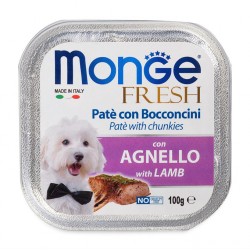Monge Dog Fresh консервы для собак,вкусы в ассортименте ,100гр