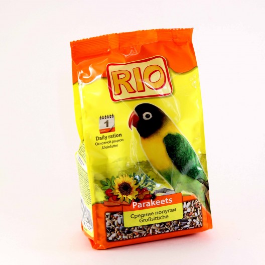 Купить Рио корм для средних попугаев основной рацион