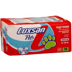 Подгузники Luxsan Premium Д/Ж Medium 5-10 кг