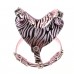 Купить Шлейка из экокожи Тигр розовый, размер 3