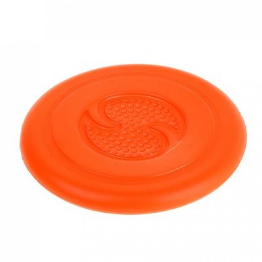 Купить Летающая тарелка-фрисби ДогЛайк 25,5*2,4 см, оранжевая