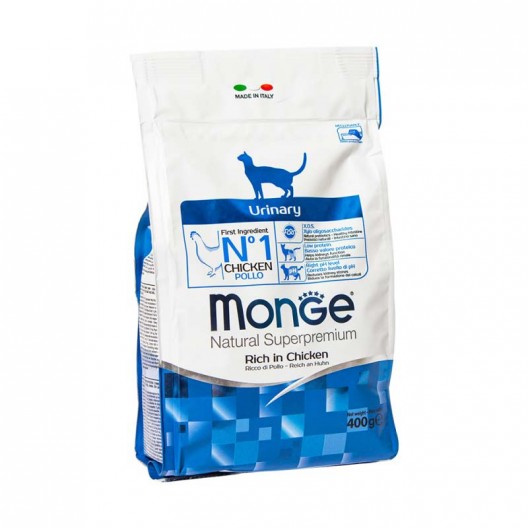 Купить Monge Cat Urina корм для кошек профилактика МКБ