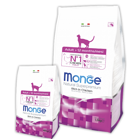 Купить Monge Cat корм для взрослых кошек