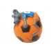 Купить Мышь на футбольном мяче резиновая 10см