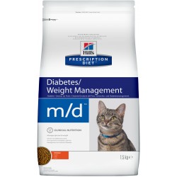 Хиллс m/d корм для кошек при диабете 1,5 кг