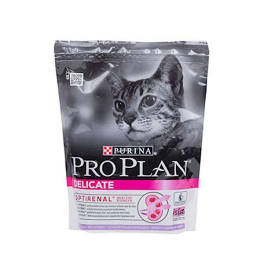 Купить Проплан Сухой корм для кошек с чувствительным пищеварением 400гр