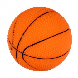 Игрушка пищащая малая "Мяч баскетбольный" 5.5 см