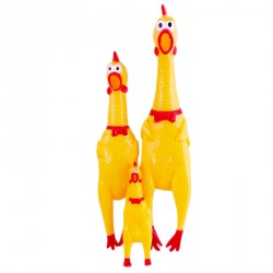 897811 игрушка пищащая "Курица малая",16,5
