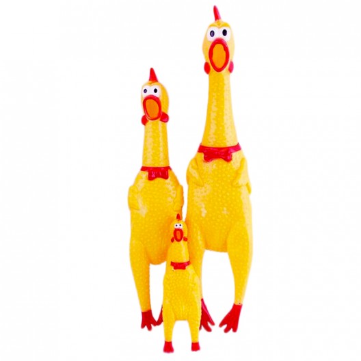 Купить 897811 игрушка пищащая Курица малая,16,5